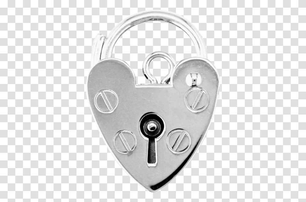 Small Silver Heart Padlock Charm Jewellery Anna Nina Solid, Stencil, Security, Safe, Combination Lock Transparent Png
