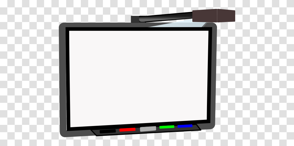 Small Smart Board Blank Clip Art, White Board, Monitor, Screen, Electronics Transparent Png