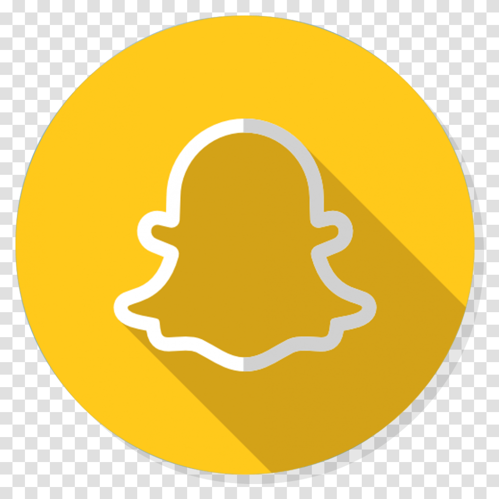 Small Snapchat Icon Background, Label, Sweets, Food Transparent Png