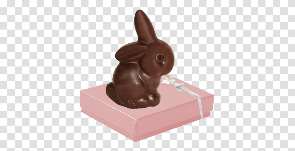 Small Solid Bunny Gnosis Chocolate Domestic Rabbit, Toy, Dessert, Food, Sweets Transparent Png