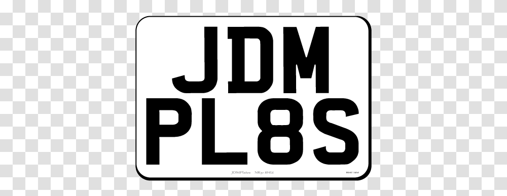 Small Square Jdm Front Amp Rear Bespoke Legal Number Uk Motorcycle Front Number Plates, Label, Word Transparent Png