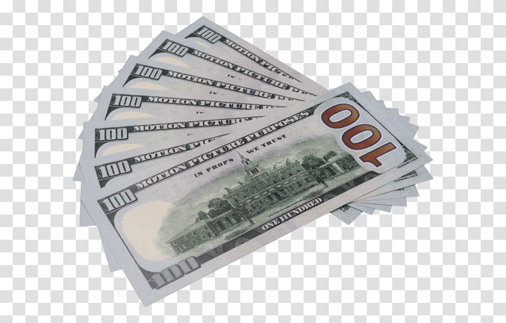 Small Stack Of Money, Dollar, Book Transparent Png