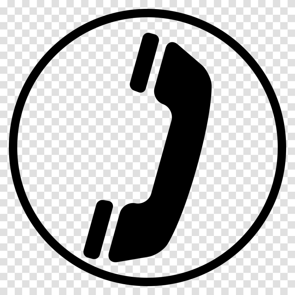 Small Telephone Subscriber Clipart Phone Icon Small, Logo, Trademark Transparent Png