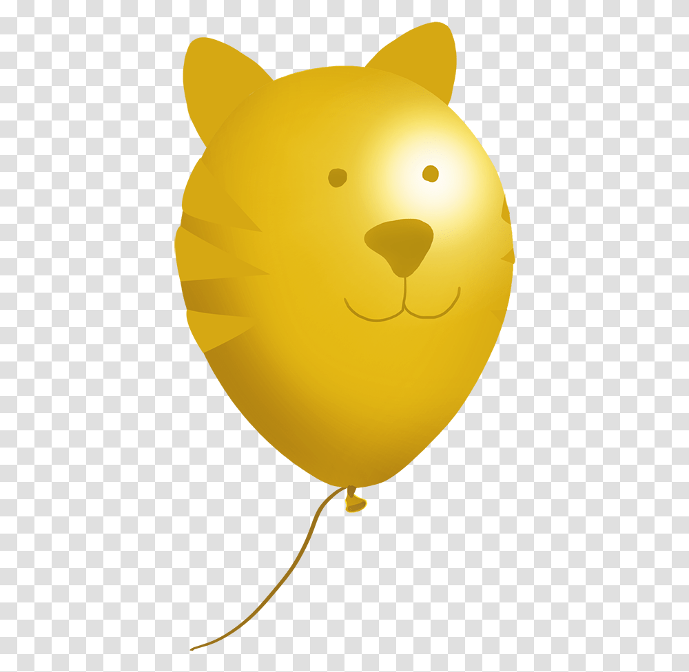 Small Tiger Balloon Clipart Balloon, Food, Plant Transparent Png