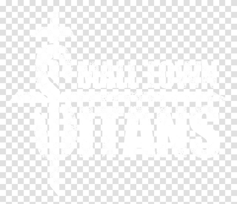Small Town Titans Logo Ghostcultmag Small Town Titans Logo, Cross, Trademark Transparent Png