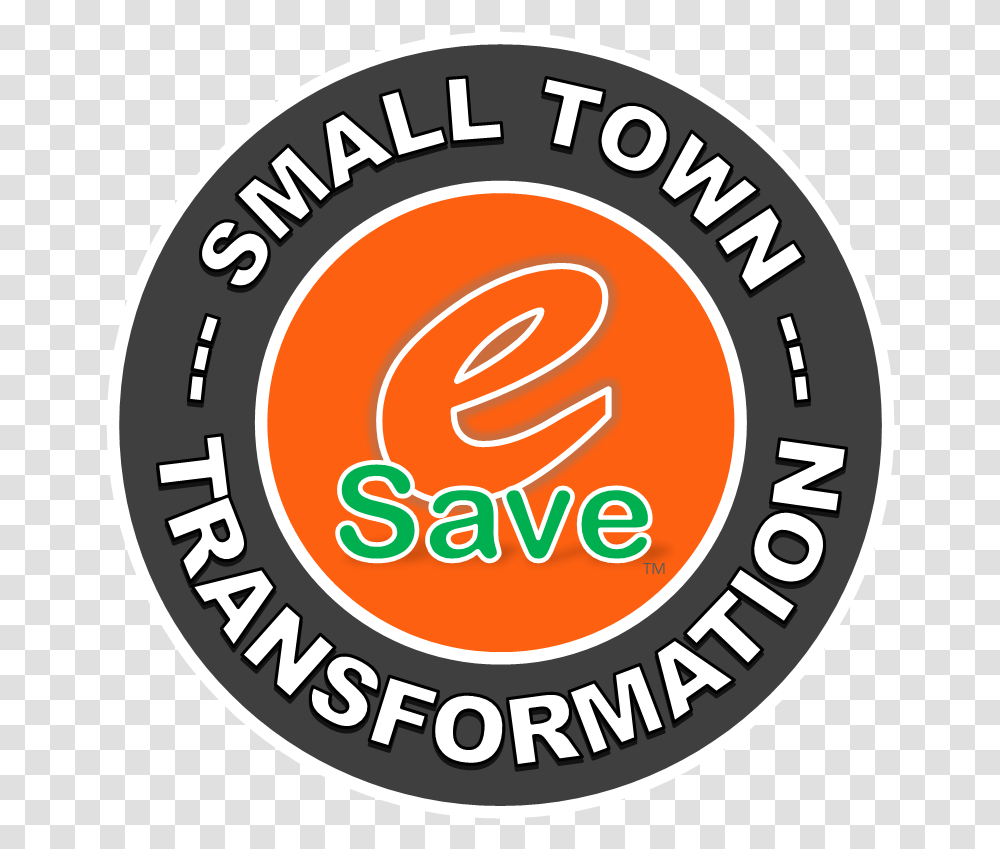 Small Town Transformation Circle, Label, Text, Logo, Symbol Transparent Png