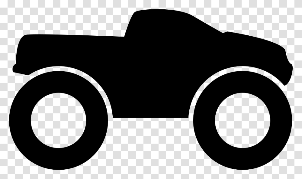 Small Truck With Big Wheels Circle, Silhouette, Hat, Tire Transparent Png