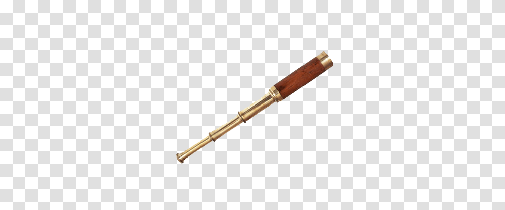 Small Wood Cased Brass Telescope Avesta Co, Oars, Stick, Leisure Activities, Paddle Transparent Png