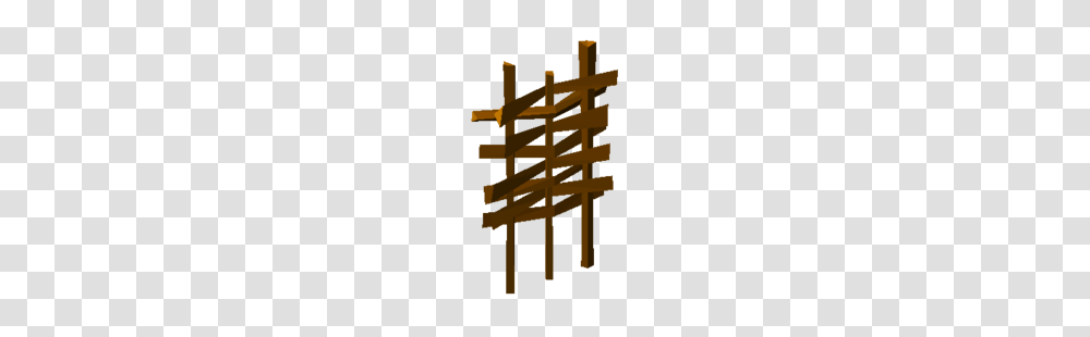 Small Wooden Fence, Cross, Stand, Shop Transparent Png