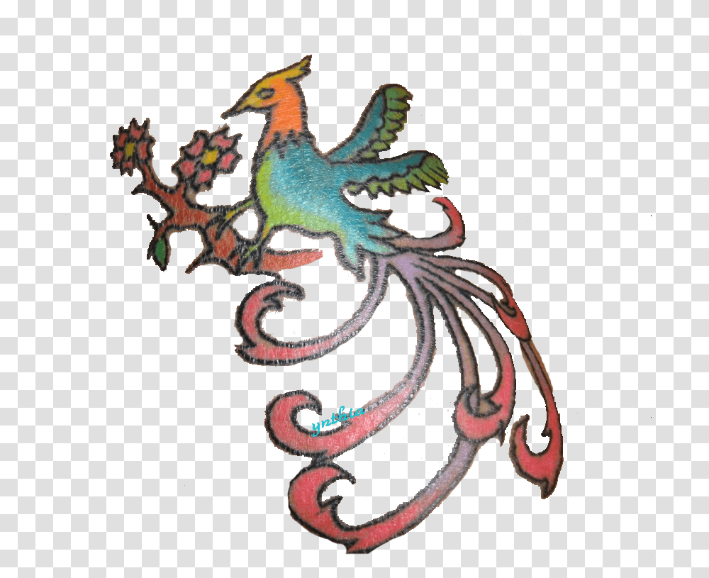 Smallertransparentmy Phoenix Tatto Illustration, Dragon, Bird, Animal, Chicken Transparent Png
