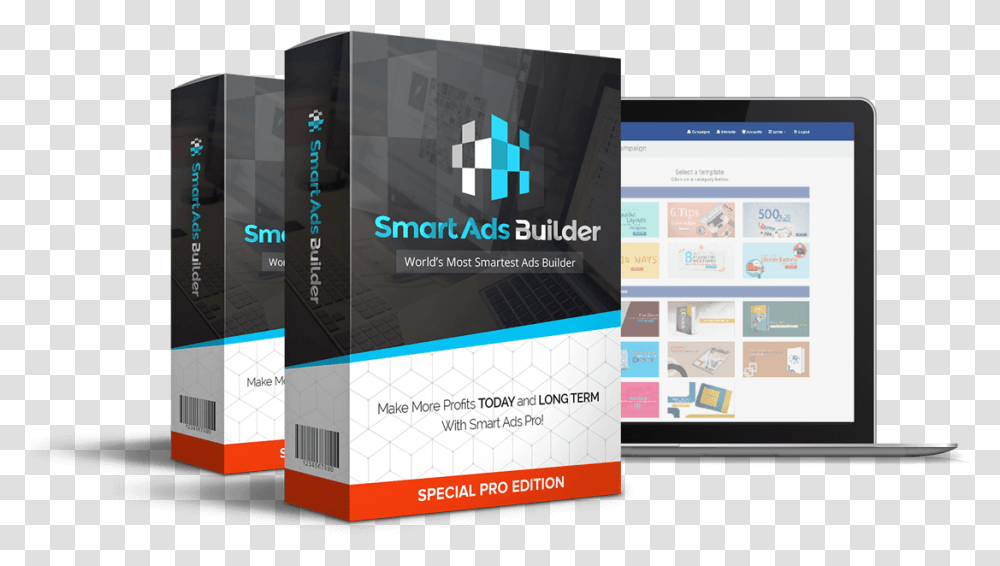 Smart Ads Builder Pro Edition Smart Ads Builder, Advertisement, Poster, Computer, Electronics Transparent Png