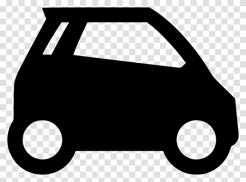 Smart Car Side View, Vehicle, Transportation, Stencil, Label Transparent Png