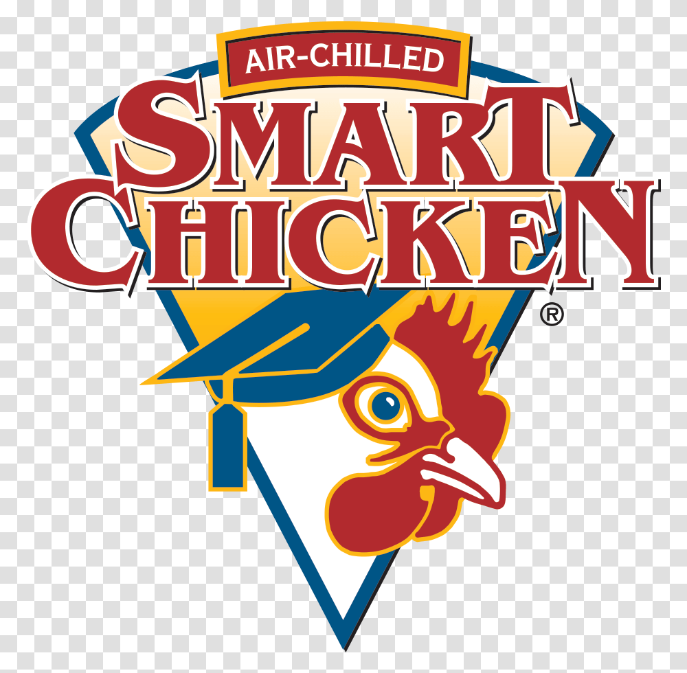 Smart Chicken Logo, Advertisement, Poster, Text, Flyer Transparent Png