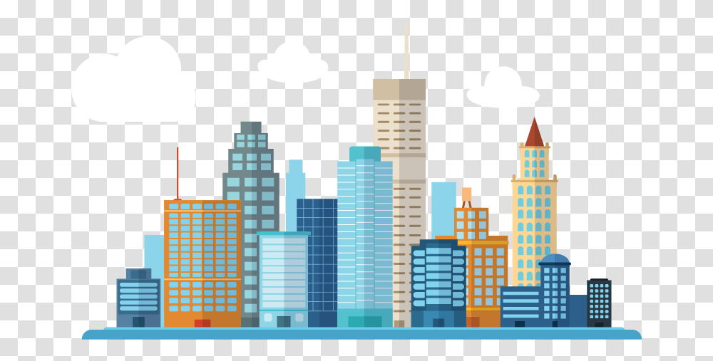 Smart City Icon Hd Images Stickers Vectors Space Needle, Urban, Building, High Rise, Metropolis Transparent Png
