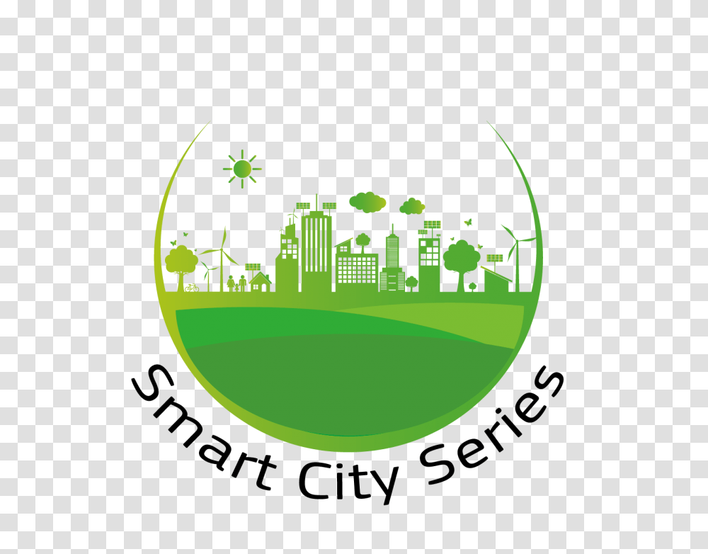 Smart City Logo Image, Plant, Green Transparent Png