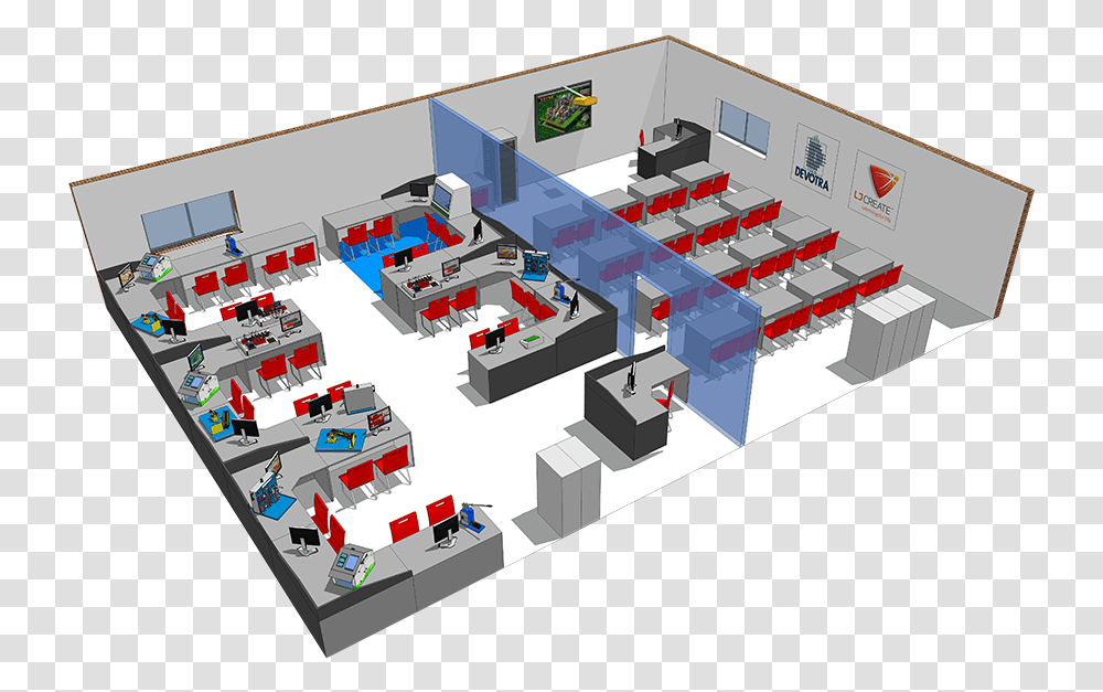 Smart Classroom Smart Class Room Plan, Toy, Diagram, Factory, Building Transparent Png