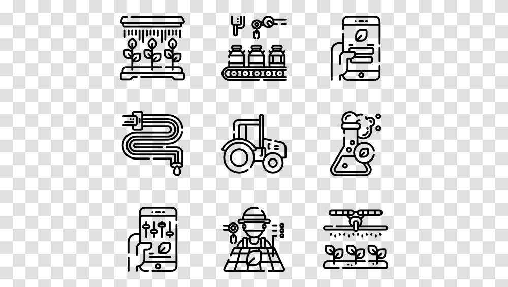 Smart Farm Vector Electric Icon, Gray, World Of Warcraft Transparent Png