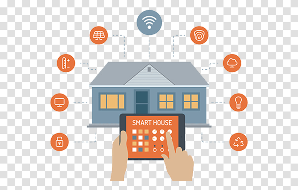 Smart Home L Smart Homes, Network, Urban, Security Transparent Png