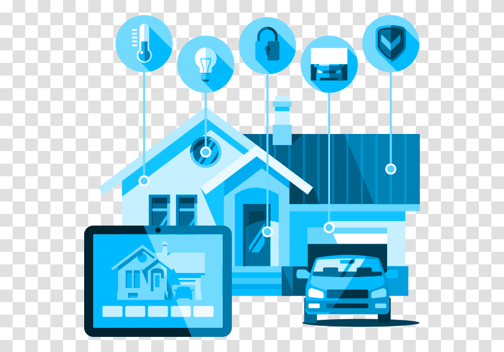 Smart Home Smart Strategy Smart Home, Car, Building, Network Transparent Png