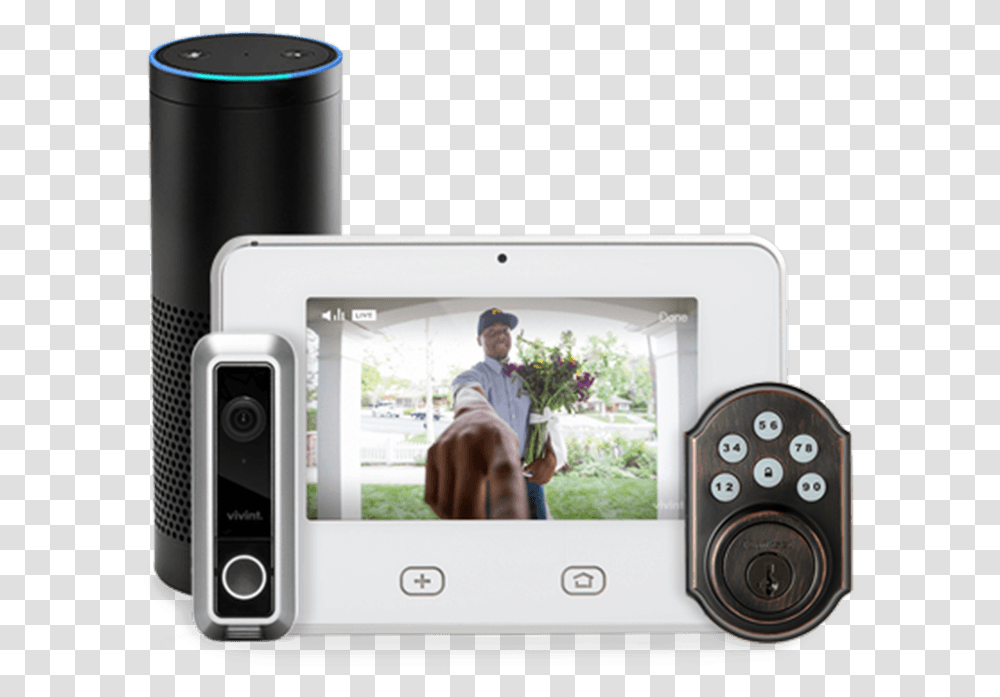 Smart Home System Equipment Package Deal Design Home Automation Product, Person, Human, Electronics, Camera Transparent Png