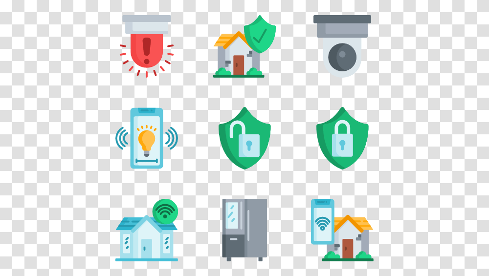 Smart Home, Electronics, Security Transparent Png