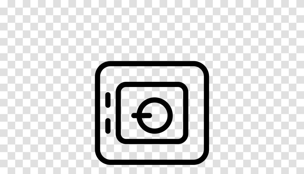 Smart Locker Locker Protection Icon With And Vector Format, Gray, World Of Warcraft Transparent Png