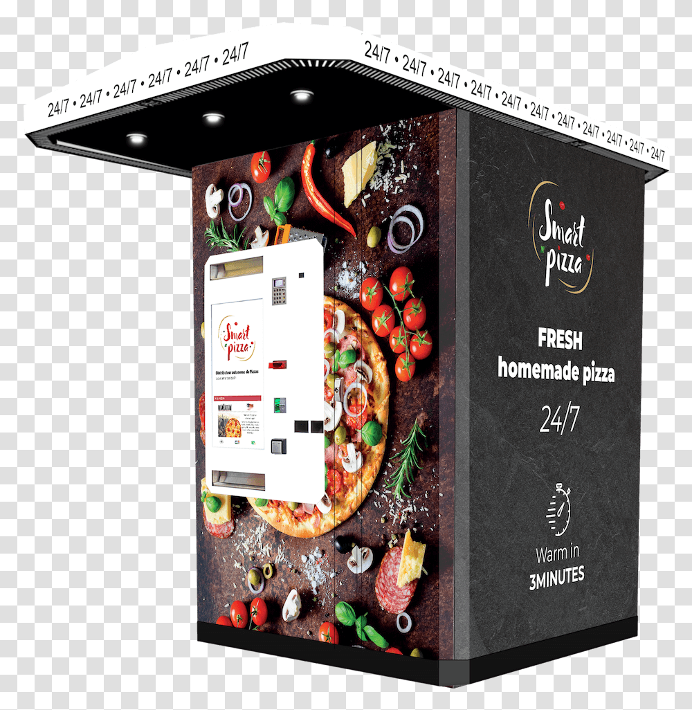 Smart Pizza V2 Julia Vending Machine, Arcade Game Machine Transparent Png