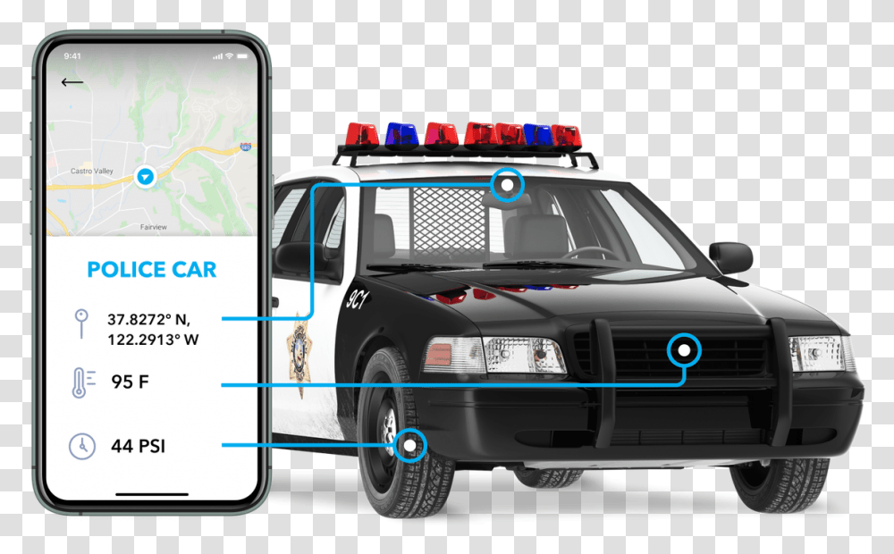 Smart Police Car Tracking Solutions Smartphone, Vehicle, Transportation, Automobile, Mobile Phone Transparent Png