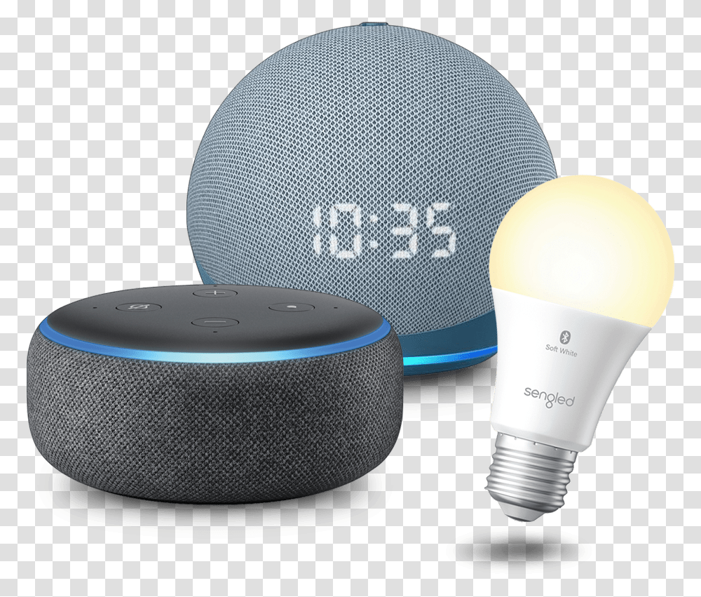 Smart Speakers Google Home & Amazon Echo Best Buy Canada Light Bulb, Electronics, Audio Speaker, LED Transparent Png