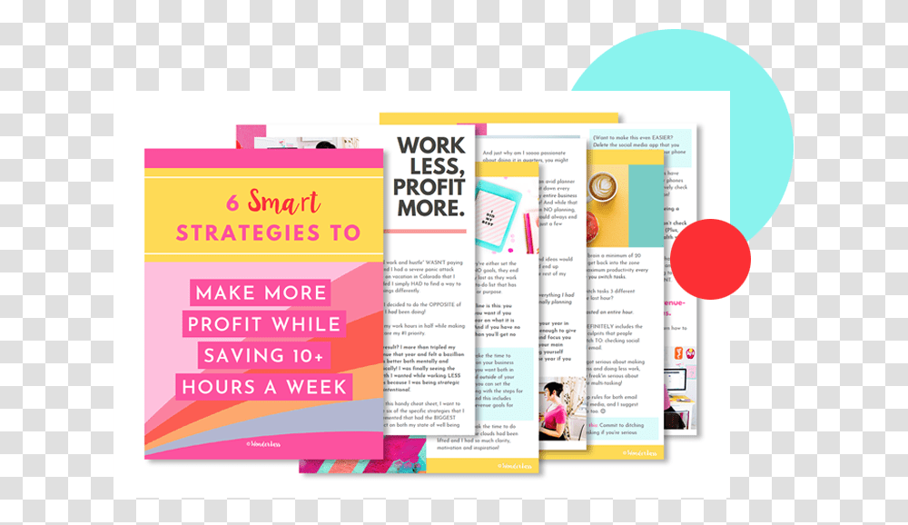 Smart Strategies To Make More Profit For Online Buiness Brochure, Advertisement, Poster, Flyer, Paper Transparent Png