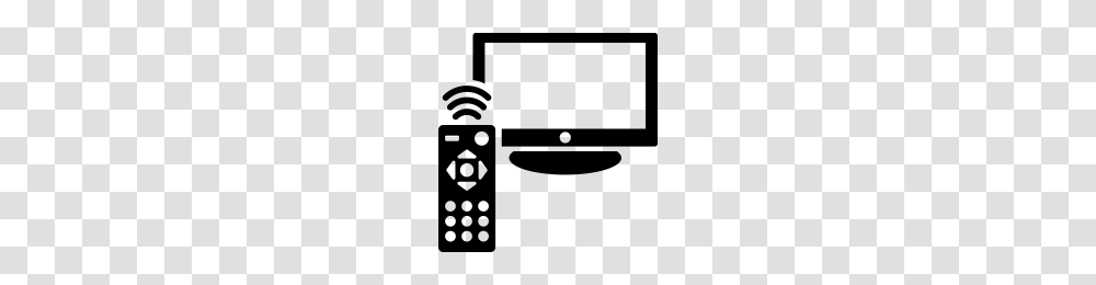 Smart Tv Remote Control Icons Noun Project, Gray, World Of Warcraft Transparent Png