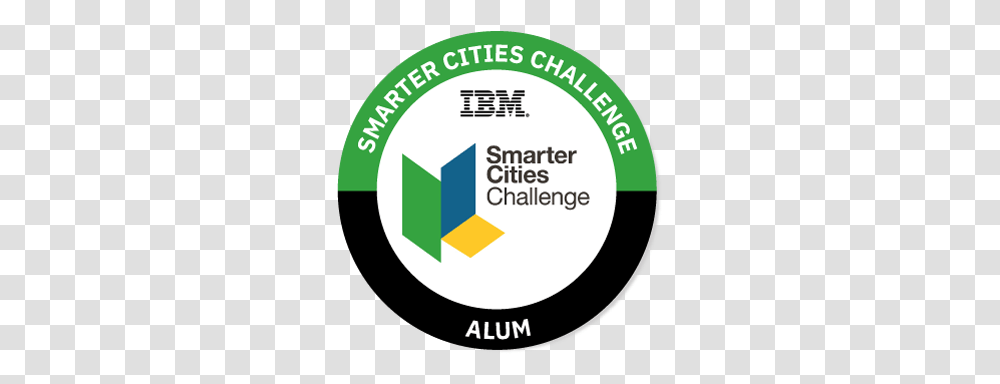 Smarter Cities Challenge Alum Acclaim Circle, Label, Text, Symbol, Recycling Symbol Transparent Png