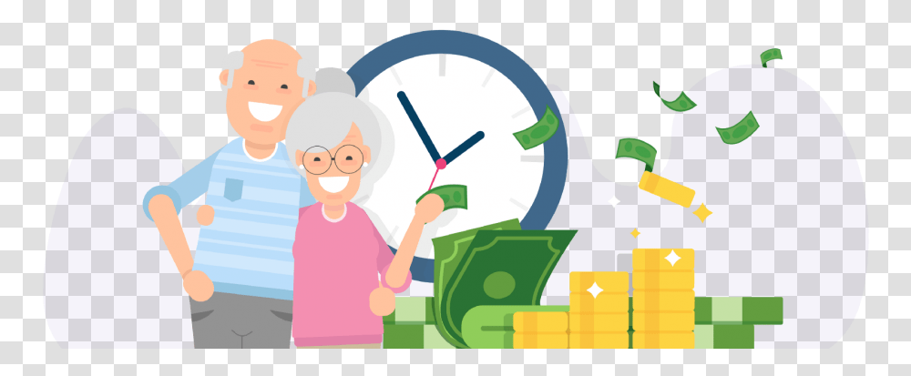 Smarter Retirement Planning Through Employee Benefits, Analog Clock, Person, Human Transparent Png