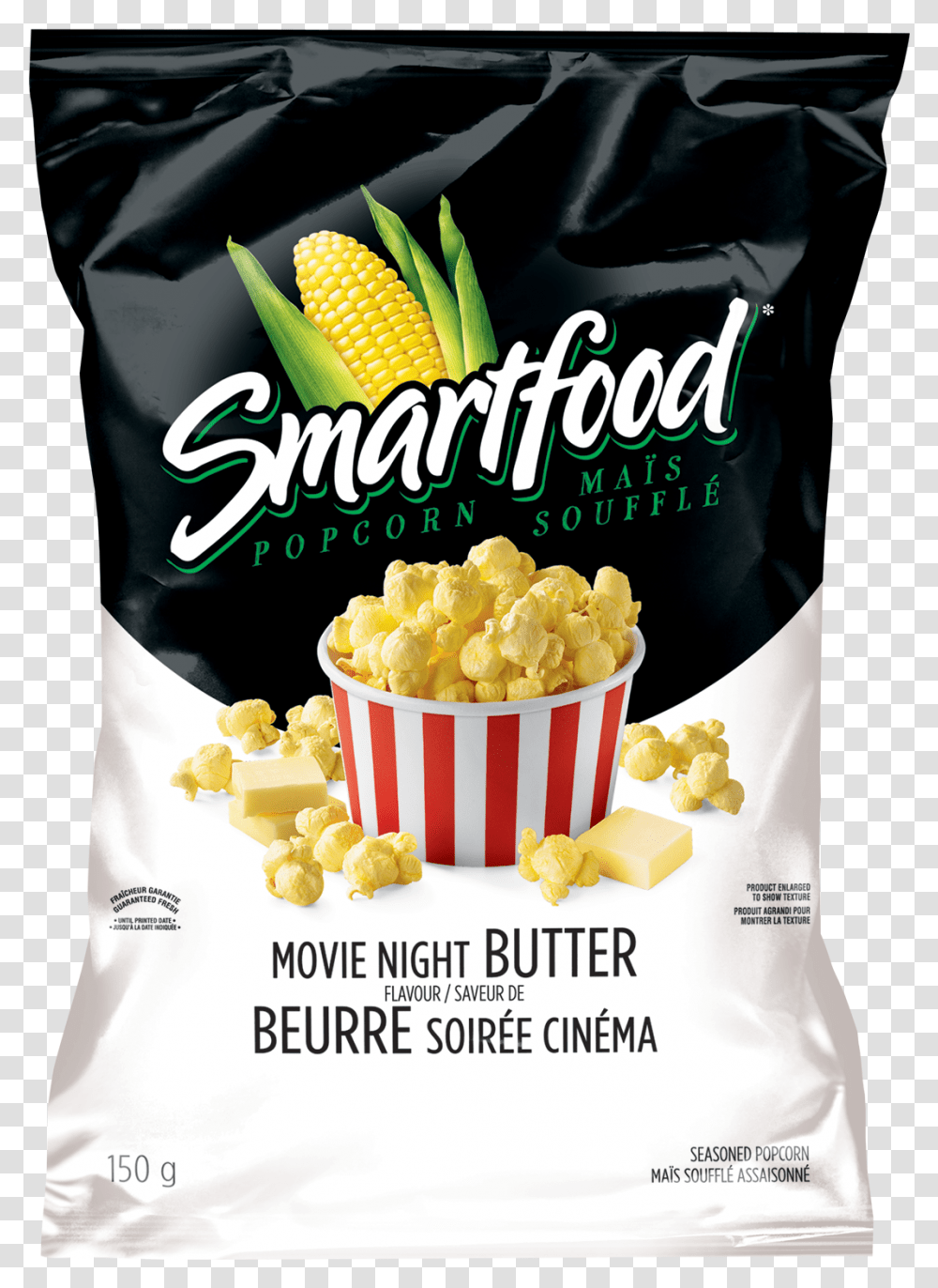 Smartfood Movie Night Butter Smartfood Gouda And Chive, Plant, Corn, Vegetable Transparent Png