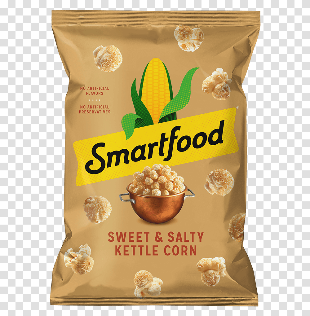 Smartfood Sweet Amp Salty Kettle Corn Flavored Popcorn Smartfood Cheddar Amp Caramel Mix Popcorn, Plant, Snack, Nut, Vegetable Transparent Png