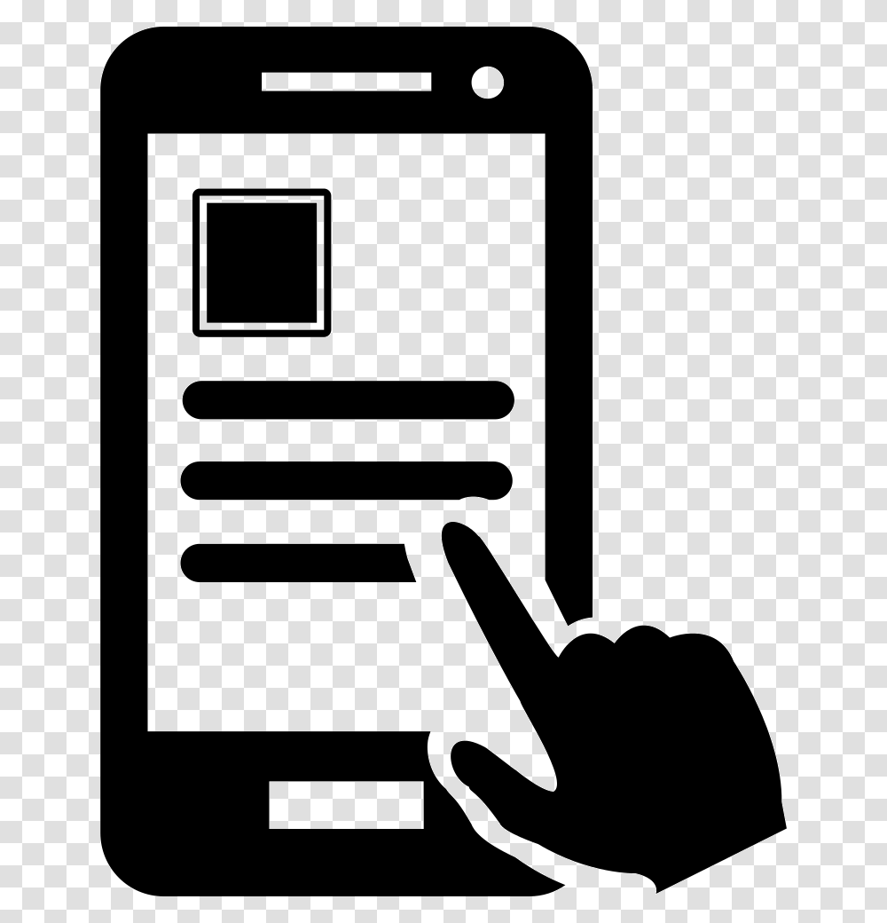 Smartphone App Icon Free Download, Finger, Alphabet, Thumbs Up Transparent Png