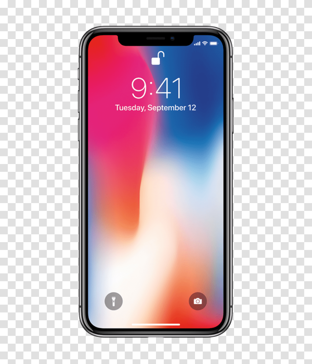 Smartphone Apple Iphone X Background, Mobile Phone, Electronics, Cell Phone Transparent Png