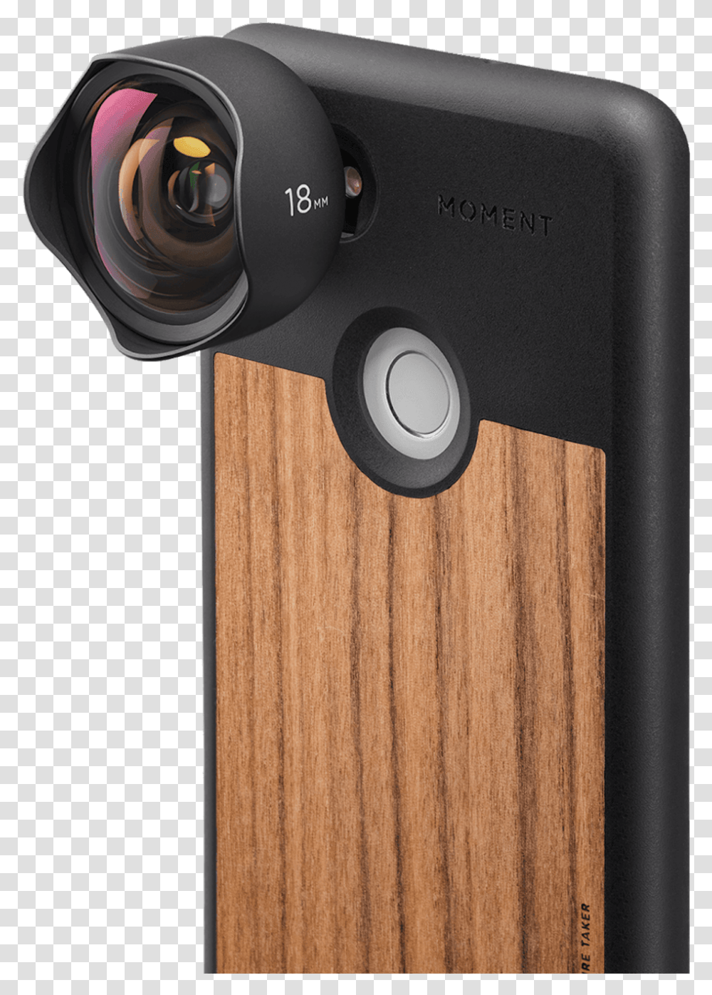 Smartphone Camera With A Moment Lens Mobile Phone, Electronics, Wood, Hardwood, Camera Lens Transparent Png