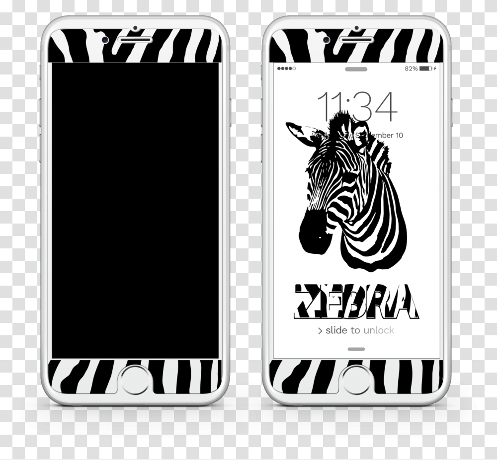 Smartphone, Electronics, Mobile Phone, Cell Phone, Zebra Transparent Png