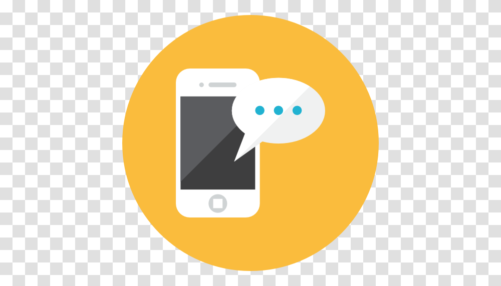 Smartphone Message Icon Kameleon Iconset Webalys, Electronics, Mobile Phone, Cell Phone, Iphone Transparent Png