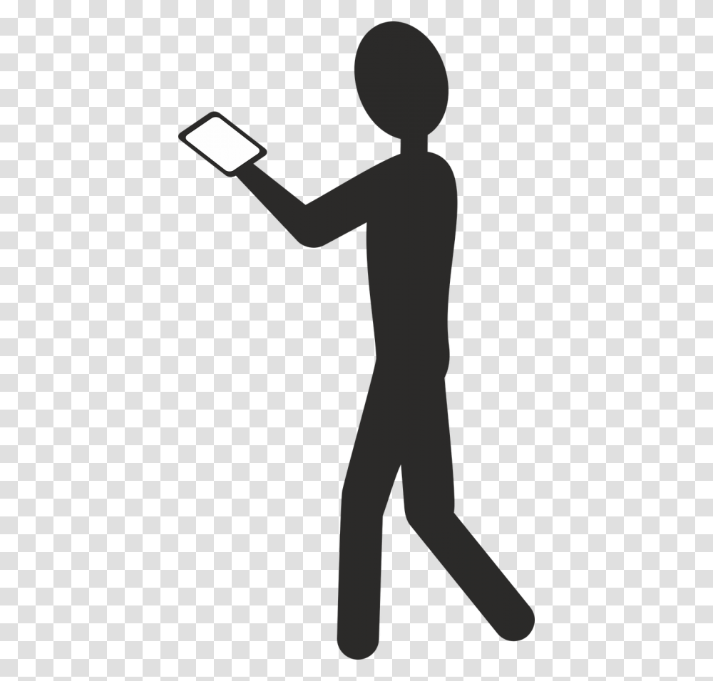 Smartphone Mobile Phone Phone, Cross, Standing, Hand, Face Transparent Png