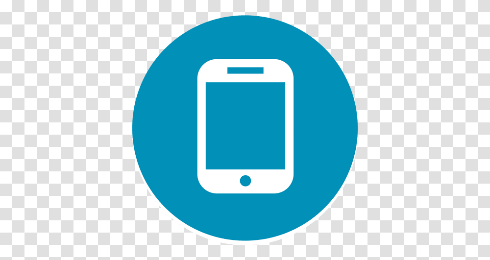Smartphone Round Icon & Svg Vector File Circle Phone Logo, Electronics, Mobile Phone, Cell Phone, Ipod Transparent Png