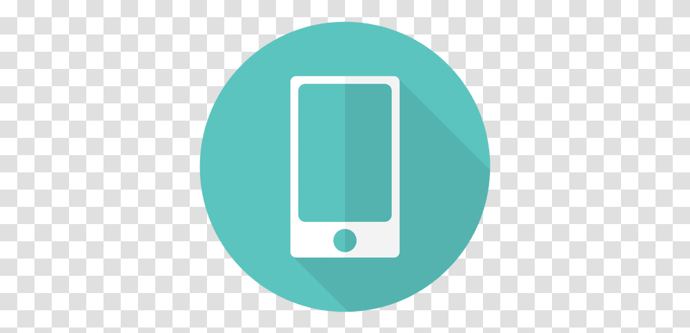 Smartphone Sign With Round Background Vector Smartphone Logo, Ipod, Electronics, Word, IPod Shuffle Transparent Png