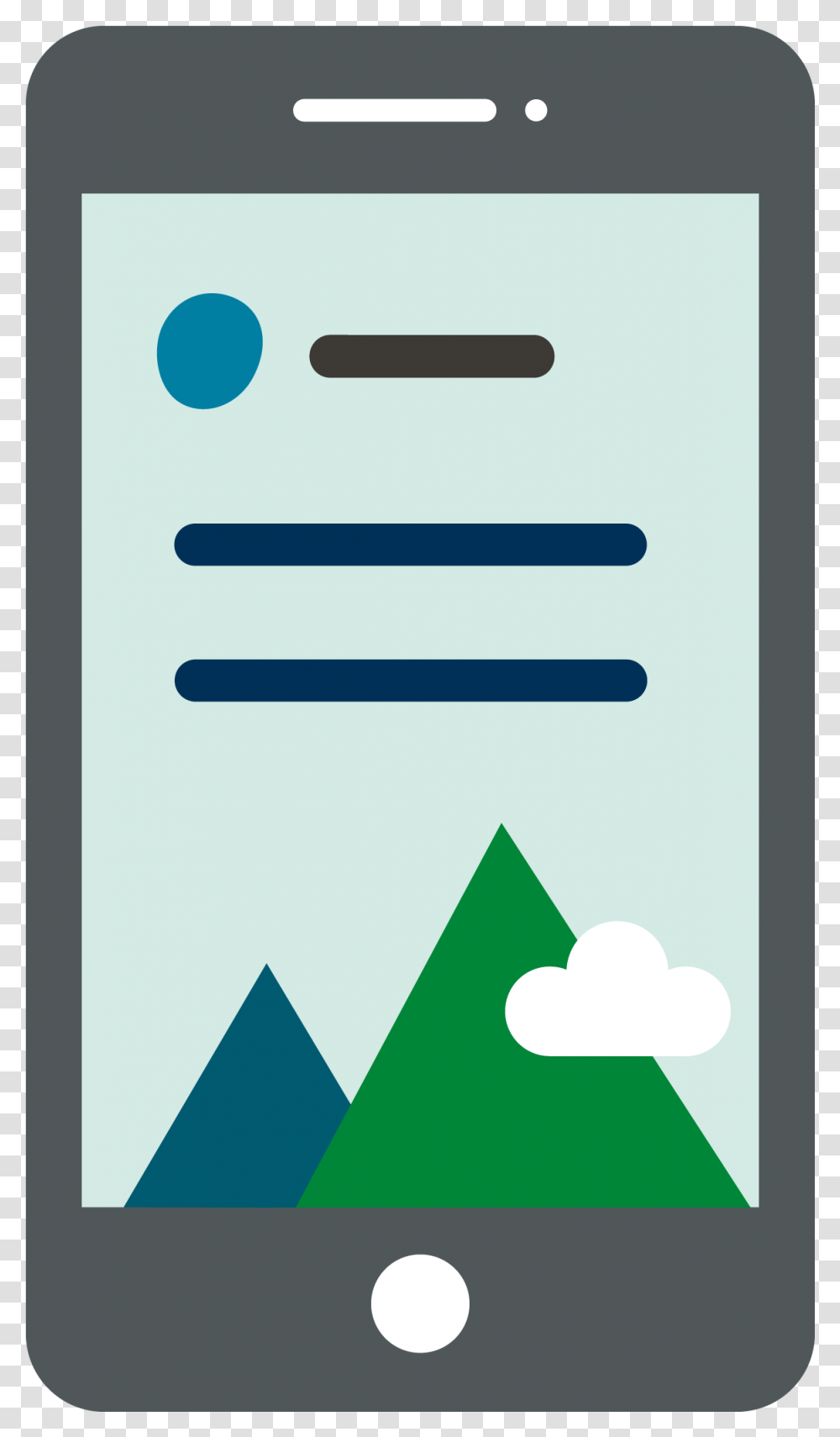 Smartphone, Recycling Symbol, Number Transparent Png