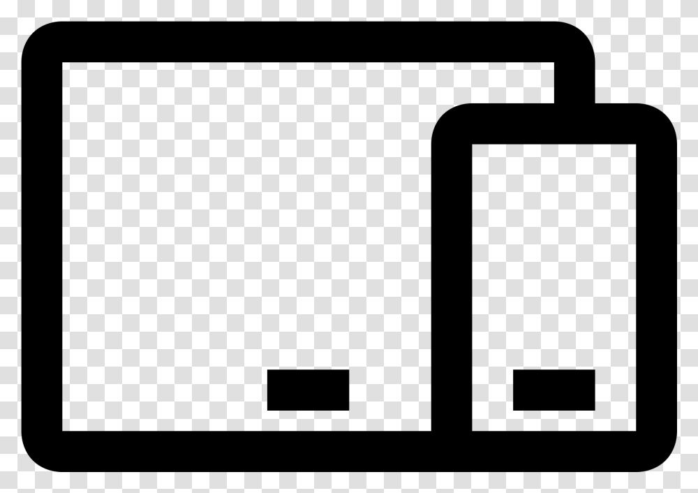 Smartphone Tablet Icon, Gray, World Of Warcraft Transparent Png