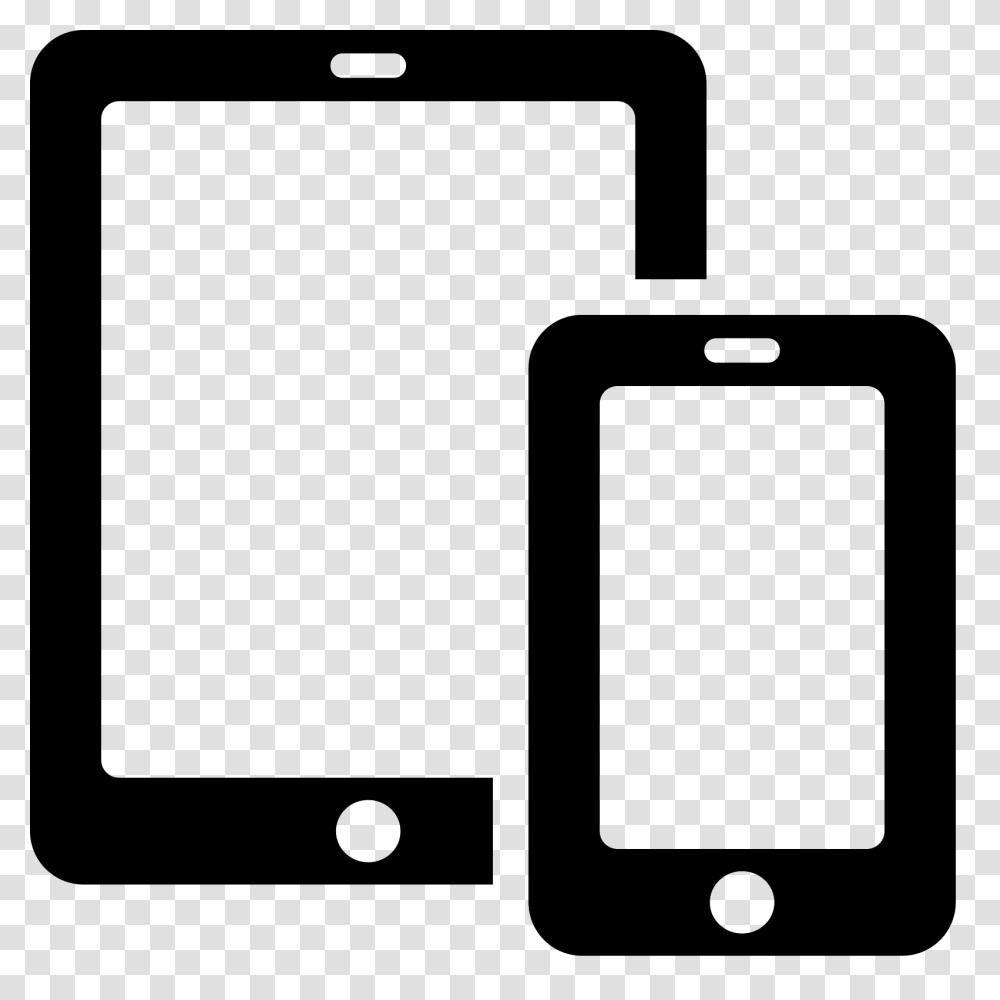 Smartphone Tablet Icon, Gray, World Of Warcraft Transparent Png