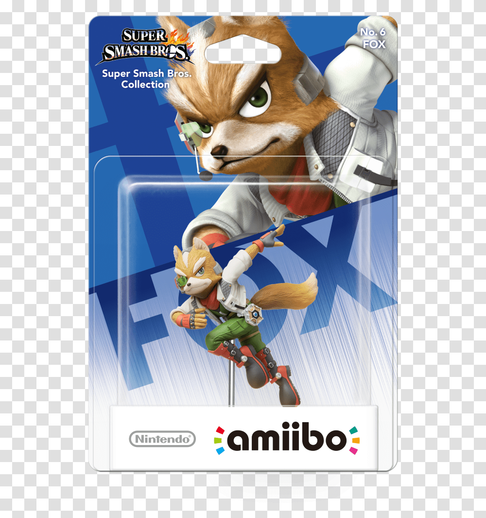 Smash Bros Amiibo Fox, Poster, Advertisement, Cat, Pet Transparent Png