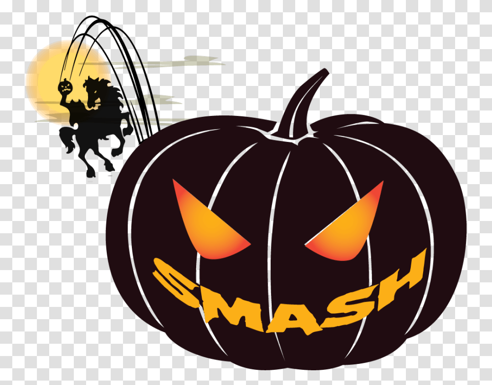 Smash Is A Friendly Pumpkin Carving Contest Featuring Pumpkin Smash Clip Art, Halloween, Helmet, Apparel Transparent Png