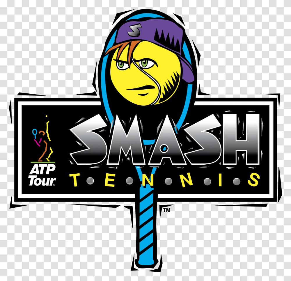 Smash Tennis Logo Smash Tennis Vector, Label Transparent Png
