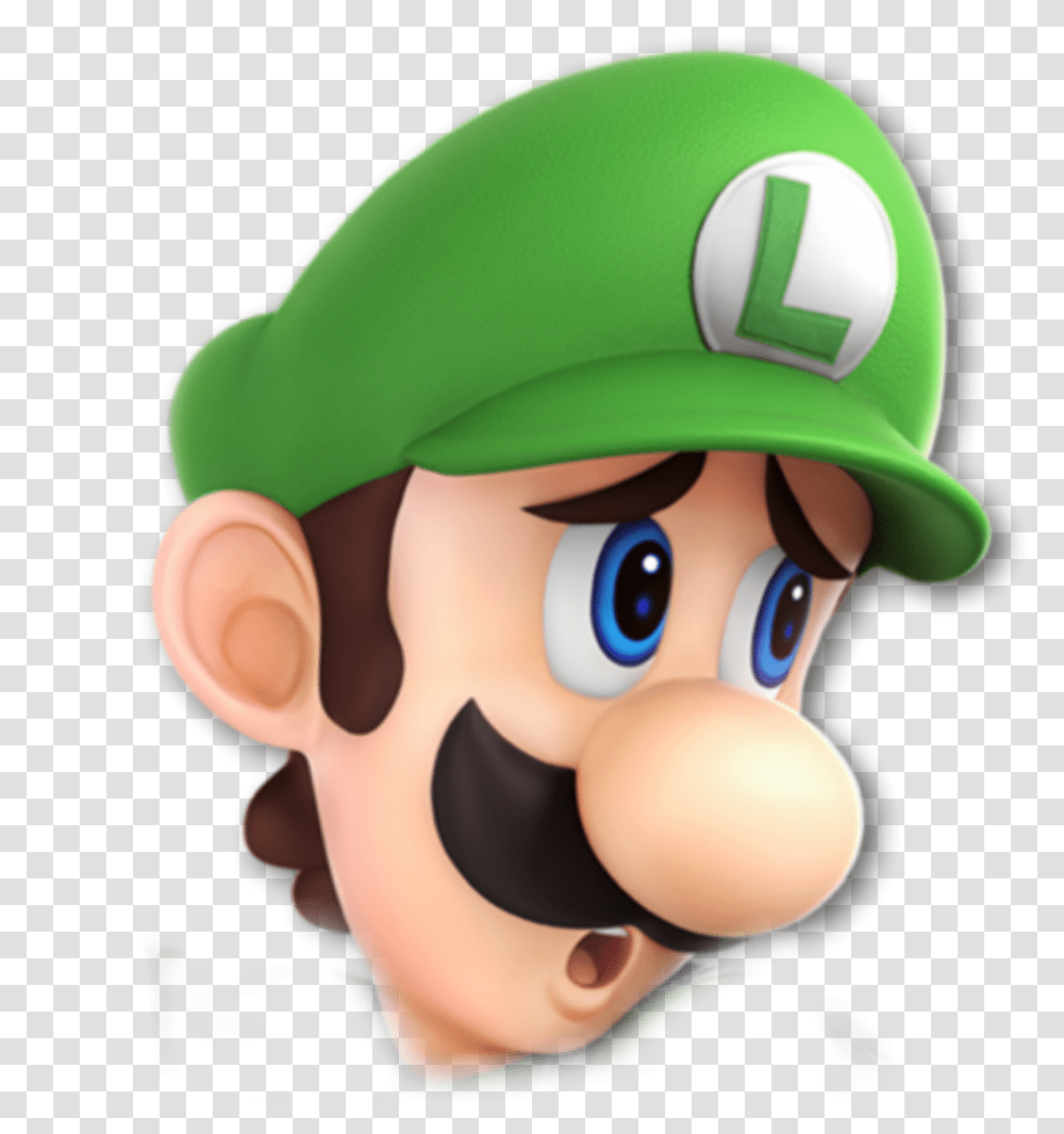 Smashbrosultimate Smashultimate Luigi Head Super Smash Bros Ultimate Luigi, Super Mario Transparent Png
